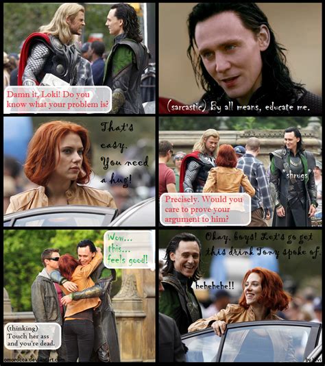 The Best Black Widow <b>Fanfiction</b> Every Black Widow fan knows (Spoilers!) Marvel did her dirty in <b>Avengers</b>: Endgame. . Avengers react to loki fanfiction ao3
